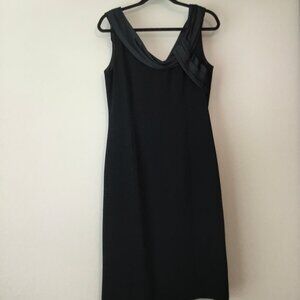 Talbots black dress , Size 8